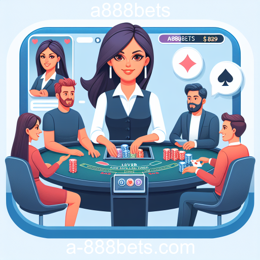 A Experiência Imersiva dos Jogos Ao Vivo em a888bets